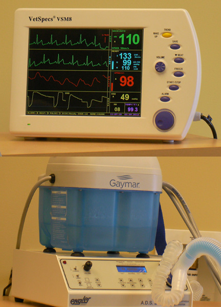 Multi parameter monitoring and respiratory ventilator